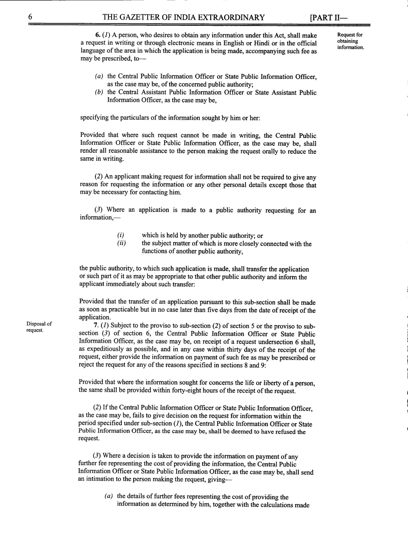 RTI Act 2005 - Right to Information Act PDF-06